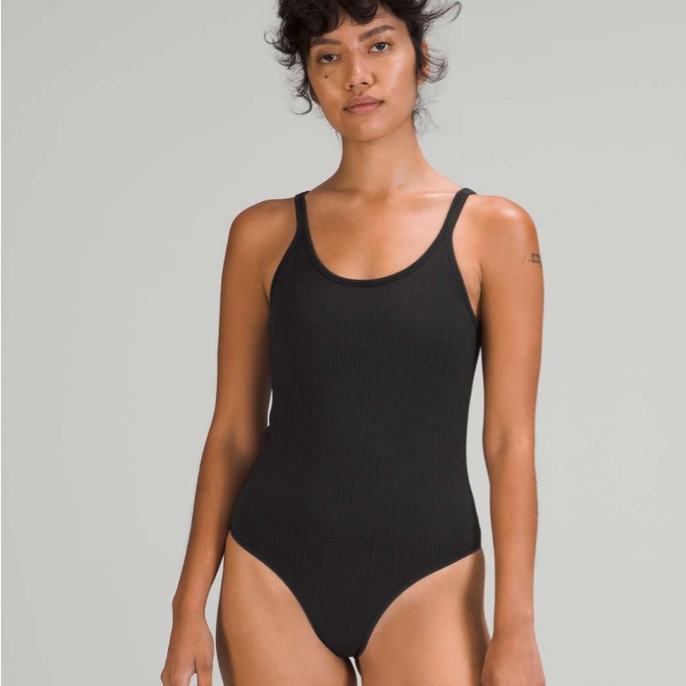 Lululemon Ebb to Street Bodysuit *Light Support, B/C Cups Black size 10
